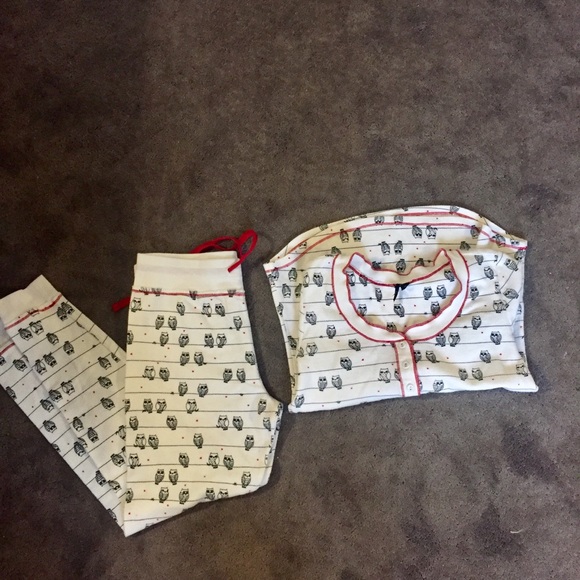kenzie Other - Kenzie Thermal Owl Pajama Set Sz XL